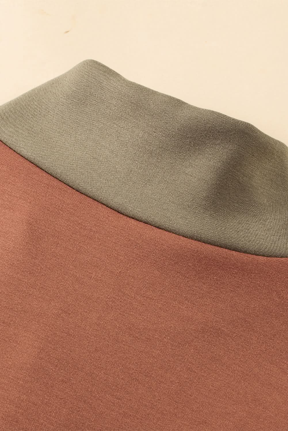 Gold Flame plus size colorblock sweatshirt - Love Salve